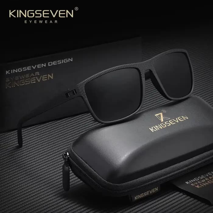 KINGSEVEN marque originale mode lunettes de soleil Rectangle UV400 polarisé femmes hommes lunettes d