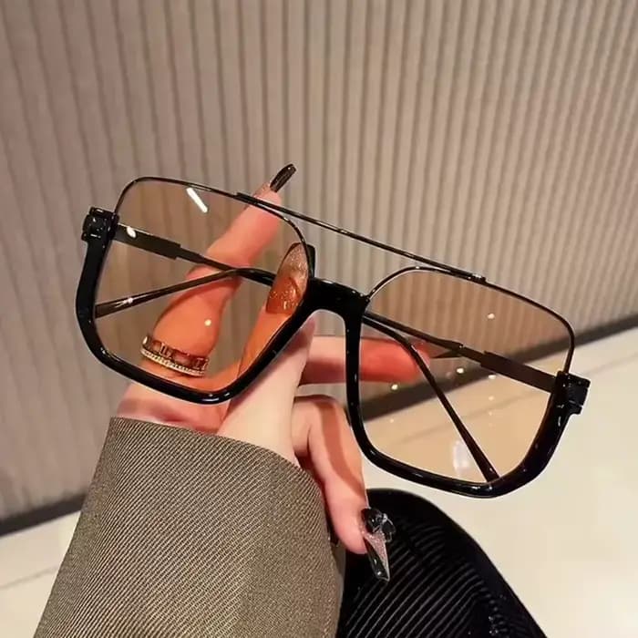 Lunettes de soleil pilote rétro en métal pour femmes, mode Style coréen, nuances carrées, tendance I