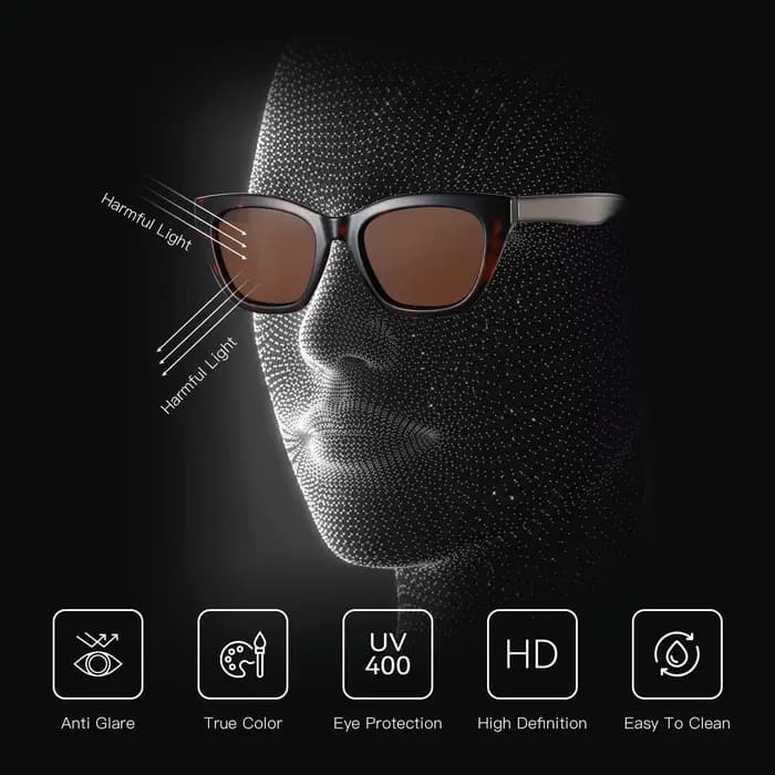 ZENOTTIC-Lunettes de soleil carrées pour femmes, protection UV400, monture optique, lunettes de sole