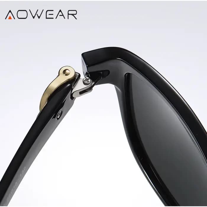AOWEAR marque concepteur Vintage lunettes de soleil polarisées pour femmes oeil de chat mode nuances