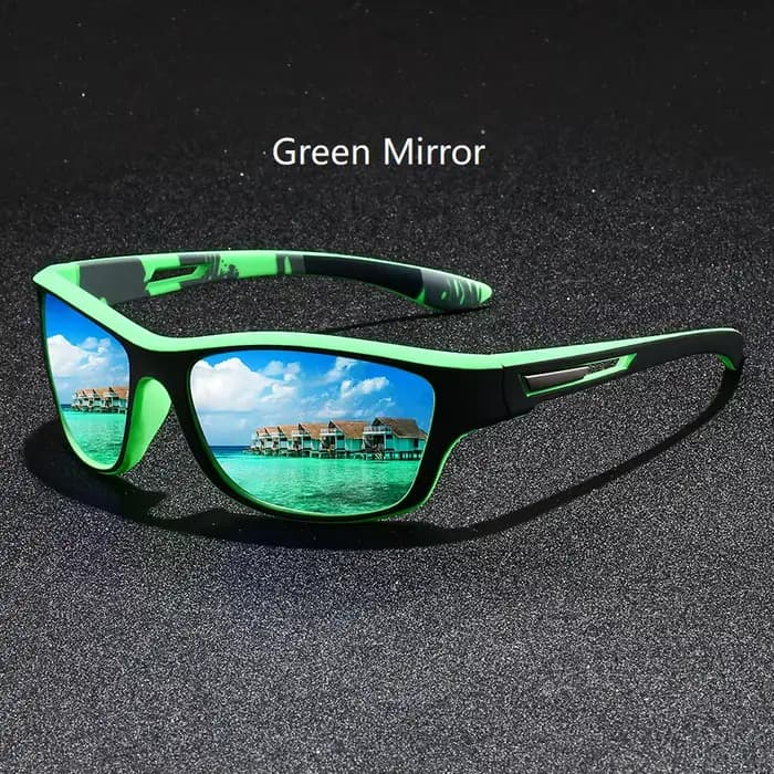 Lunettes de soleil de sport vintage pour hommes et femmes, idéales pour la conduite, la pêche, le cy