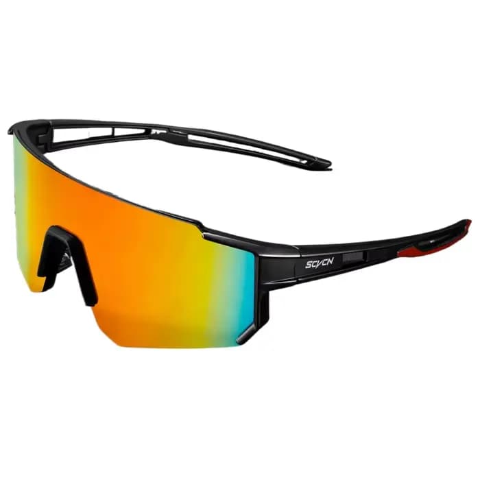 Lunettes de cyclisme pour hommes et femmes – Lunettes de soleil de vélo UV400, lunettes de sport mul