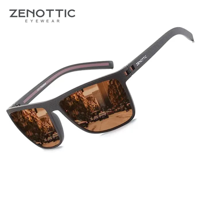 ZENOTTIC mode lunettes de soleil polarisées ombre pour femmes hommes léger TR90 cadre UV400 Protecti