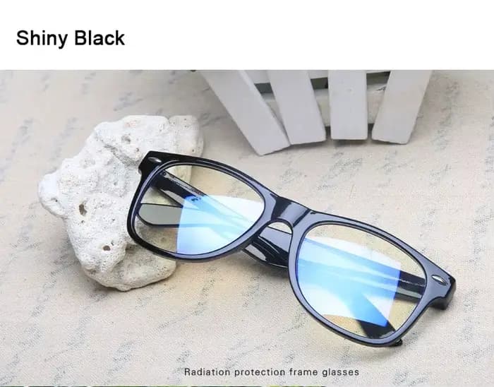 Lunettes de vue pour ordinateur pour homme et femme, monture transparente, revêtement bleu, antize, 