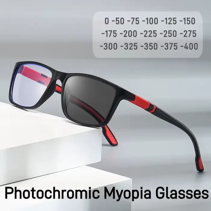 Lunettes photochromiques Anti-lumière bleue pour Sports de plein air, cyclisme, Ultra légères, haute
