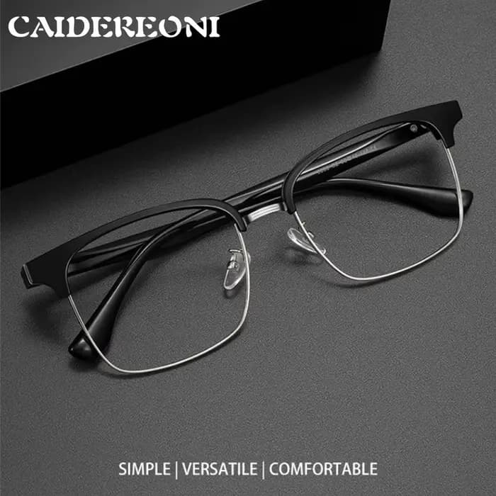 CAIDERONI – lunettes classiques à grande monture pour hommes et femmes