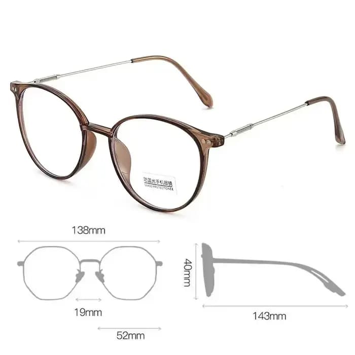 Lunettes de myopie intelligentes bloquant la lumière bleue