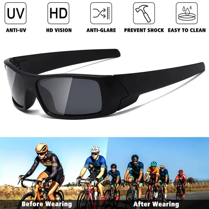 Lunettes de soleil polarisées pour hommes