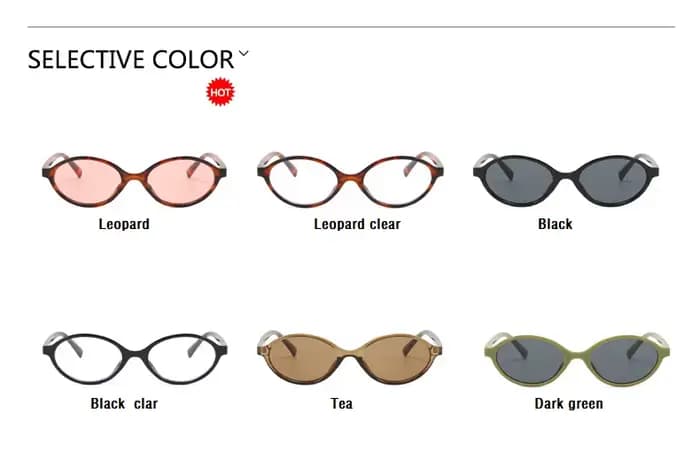 Vintage lunettes de soleil ovales 2025 hommes marque de luxe concepteur petites