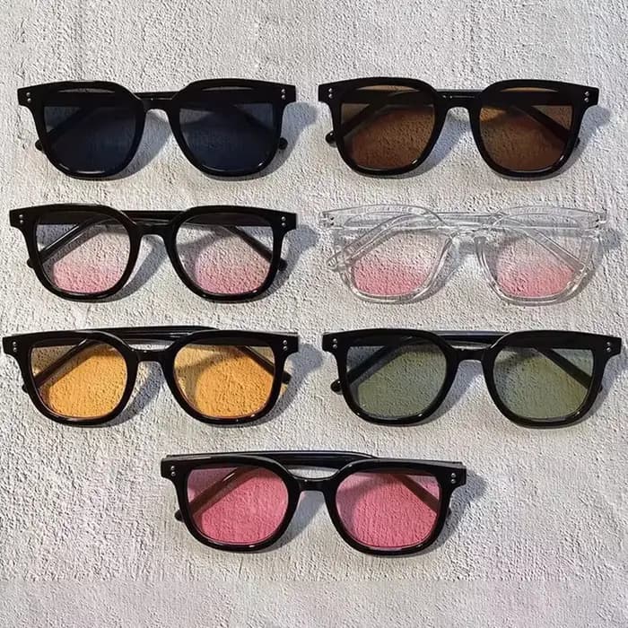 Lunettes de soleil carrées pour femmes et hommes