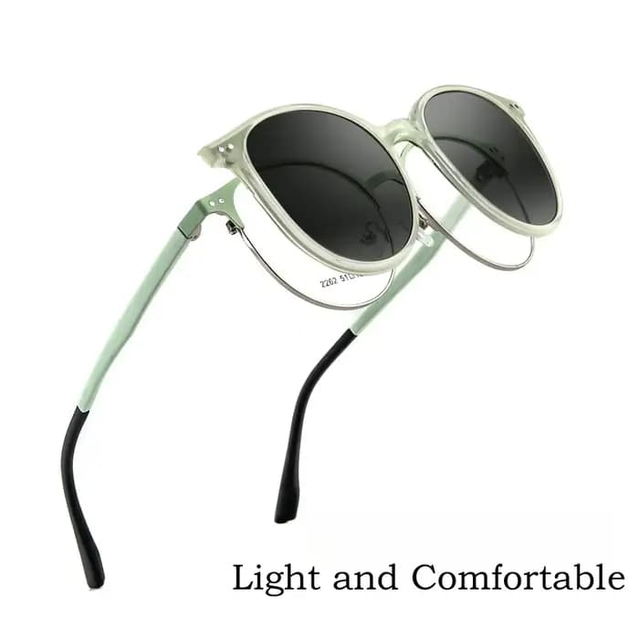 Lunettes de soleil polarisées magnétiques pour hommes et femmes