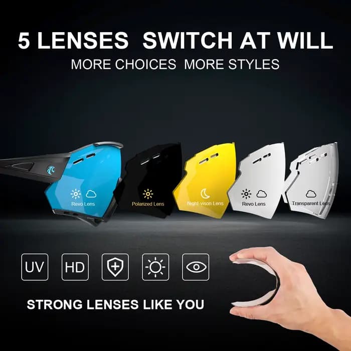 Lunettes de soleil polarisées pour hommes et femmes