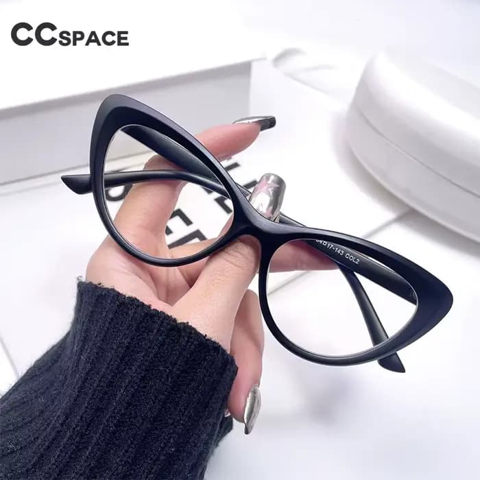 Lunettes plates yeux de chat pour femmes