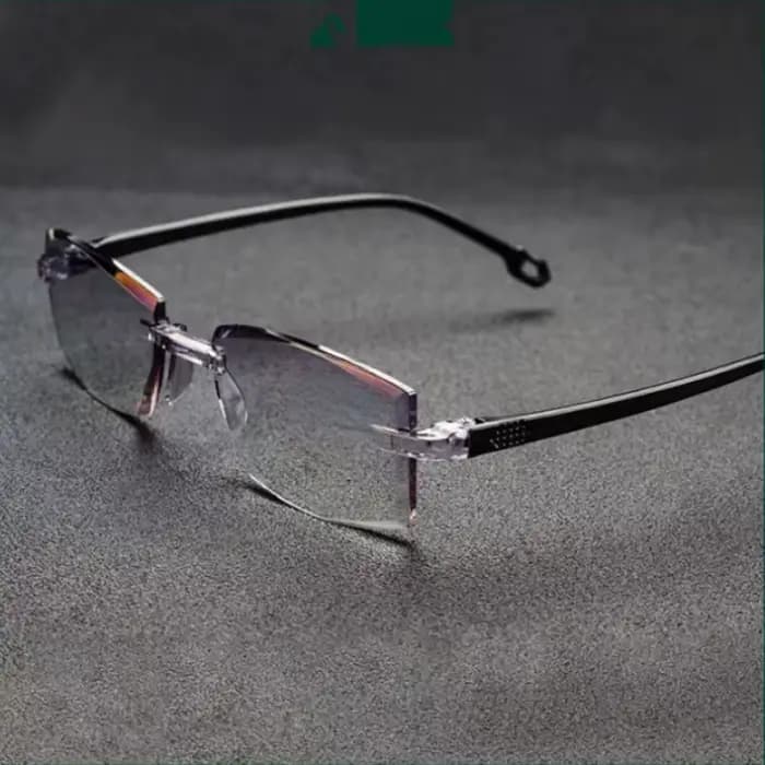 Lunettes de lecture bifocales sans monture pour hommes et femmes
