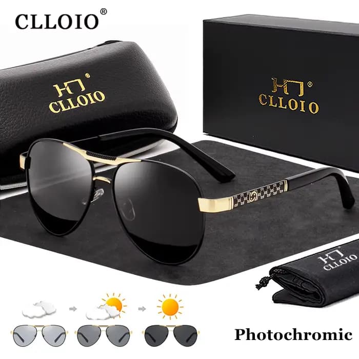 Lunettes de soleil photochromiques pour hommes et femmes