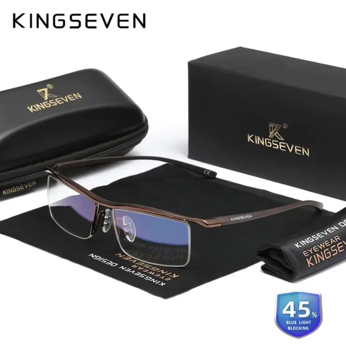 Lunettes de luxe anti-rayons bleus pour hommes et femmes