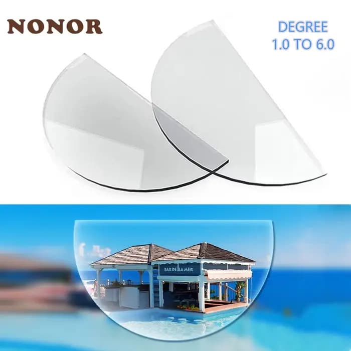NONOR – lentille de lecture bifocale en Silicone liquide, lentilles presbytes à coller, grossissement, lentilles bifocales réutilisables 1.0 à 6.0