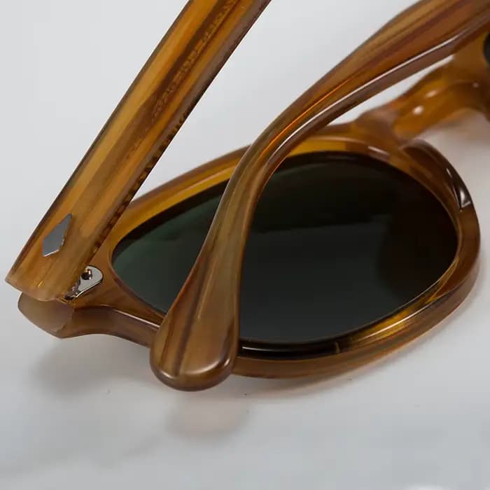 Lunettes de soleil polarisées vertes pour hommes et femmes