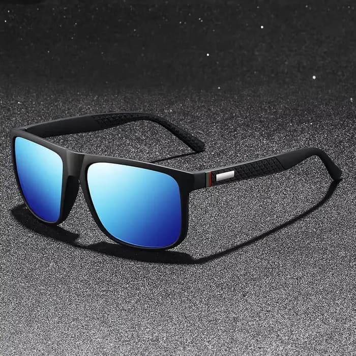 Lunettes de soleil carrées vintage unisexes tendance pour hommes et femmes