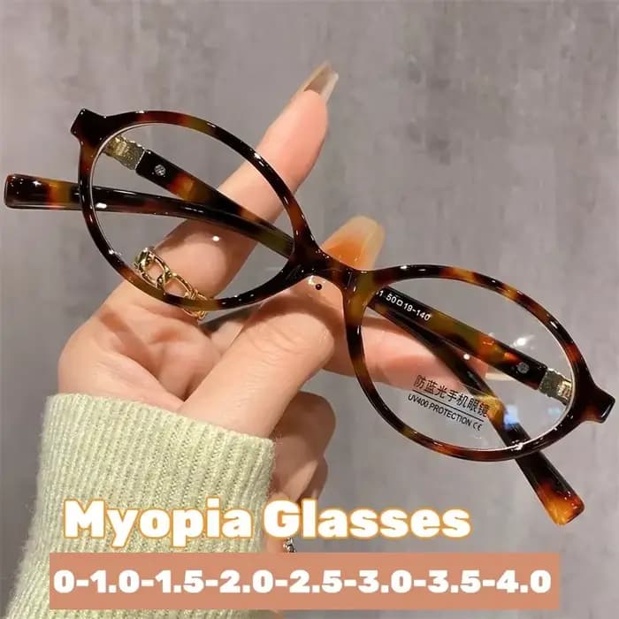 Nouvelles lunettes de myopie rondes pour femmes