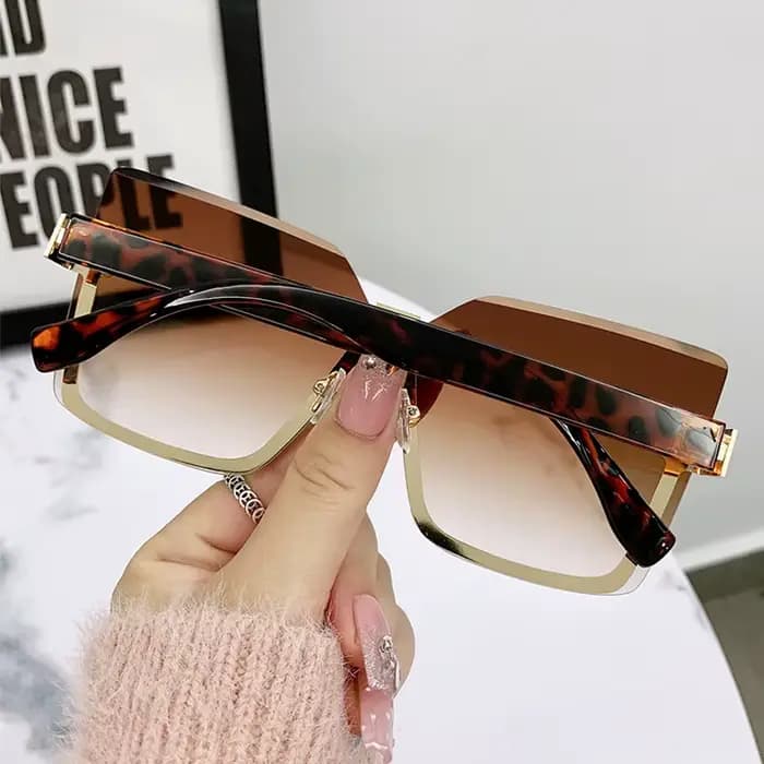 Lunettes De soleil sans bords pour femmes