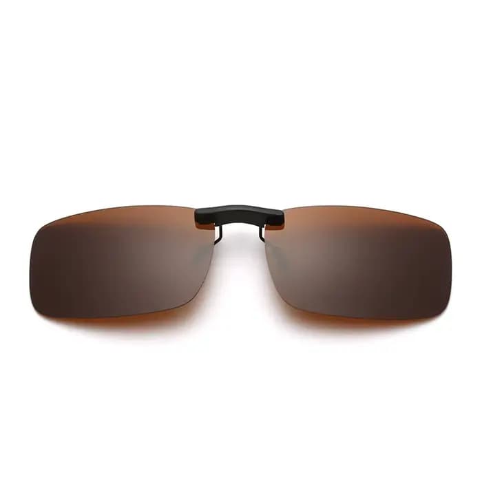 Sans monture rabattable pince sur lunettes de soleil hommes femmes polarisées conduite pêche cyclisme Vision nocturne