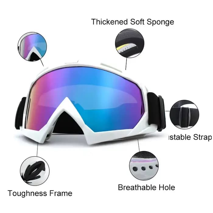 Masque de ski coupe-vent