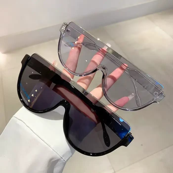 Lunettes de soleil vintage semi-rondes pour femmes