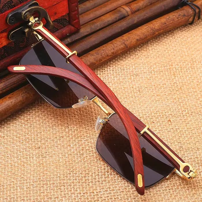 Vazrobe-Lunettes de soleil en verre pour hommes et femmes