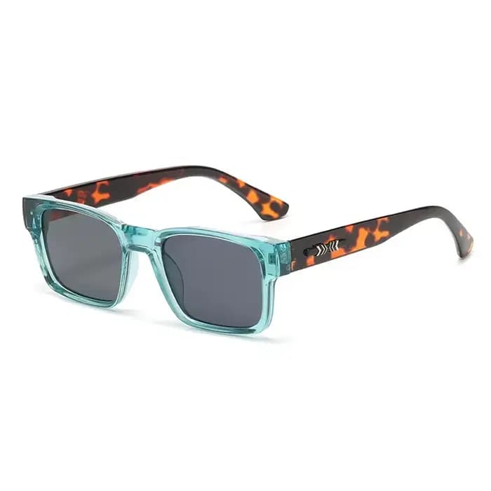 Lunettes de soleil carrées de luxe léger