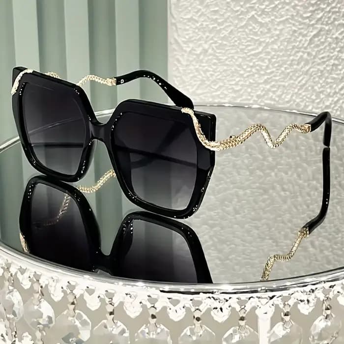 Lunettes rondes surdimensionnées pour femmes
