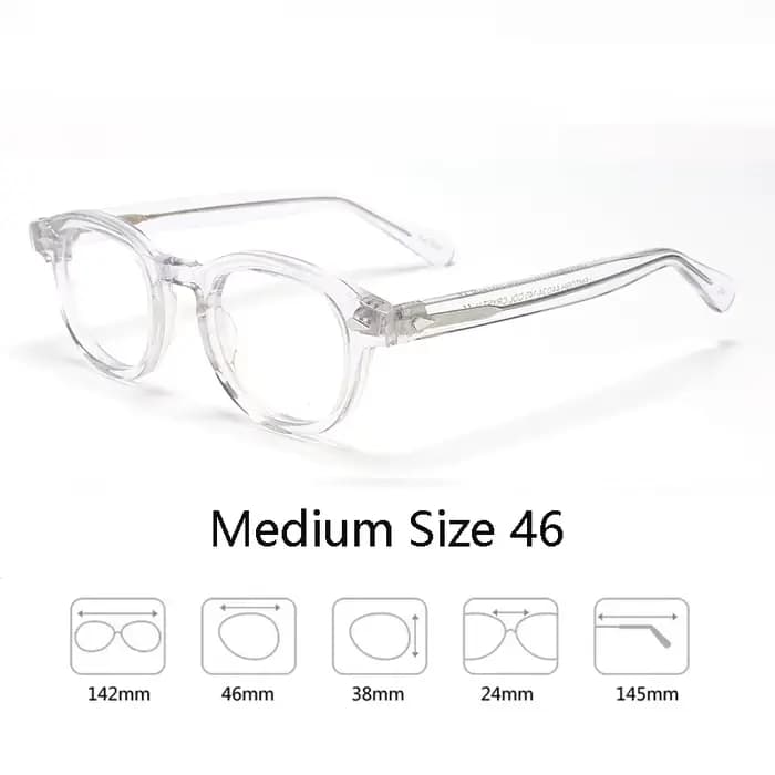 Lunettes de style Johnny Depp pour hommes