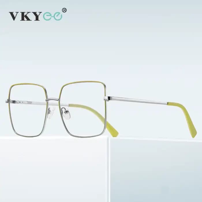 VICKY haute qualité Rectangle Prescription lunettes de lecture pour hommes femmes myopie hypermétropie Anti lumière
