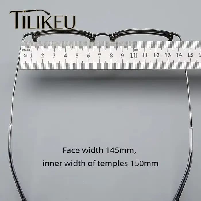 Monture de lunettes en titane ultralégère fabriquée à la main au Japon