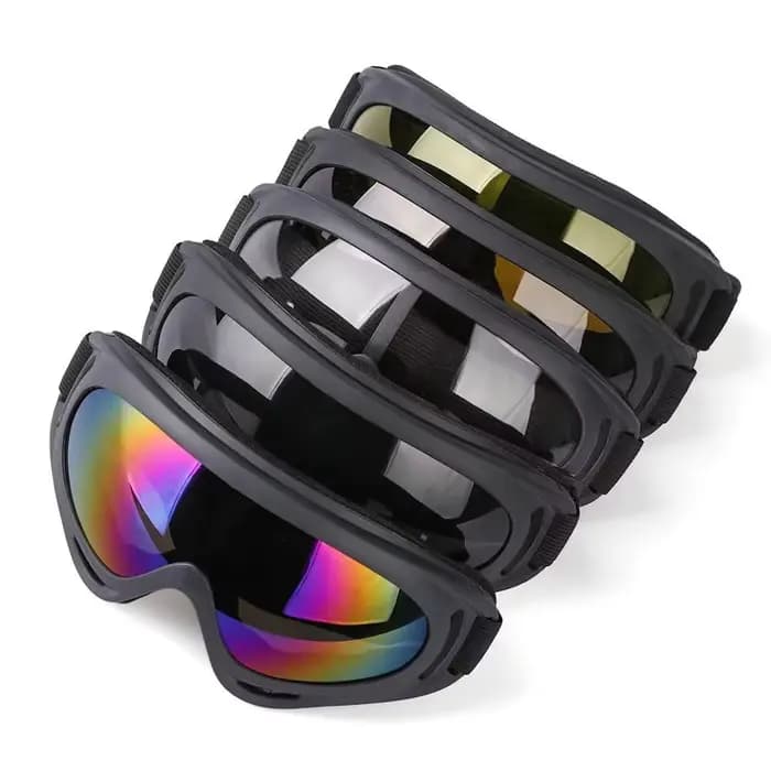 DIZETION 1Pc hiver coupe-vent lunettes de Ski