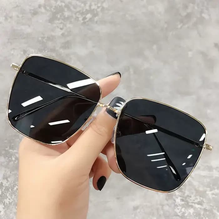 Lunettes de soleil femmes luxe carré hommes conduite voyage marque Design dégradé Vintage
