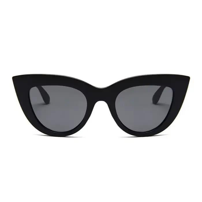 Nouveau rétro mode lunettes de soleil femme marque concepteur Vintage oeil de chat noir