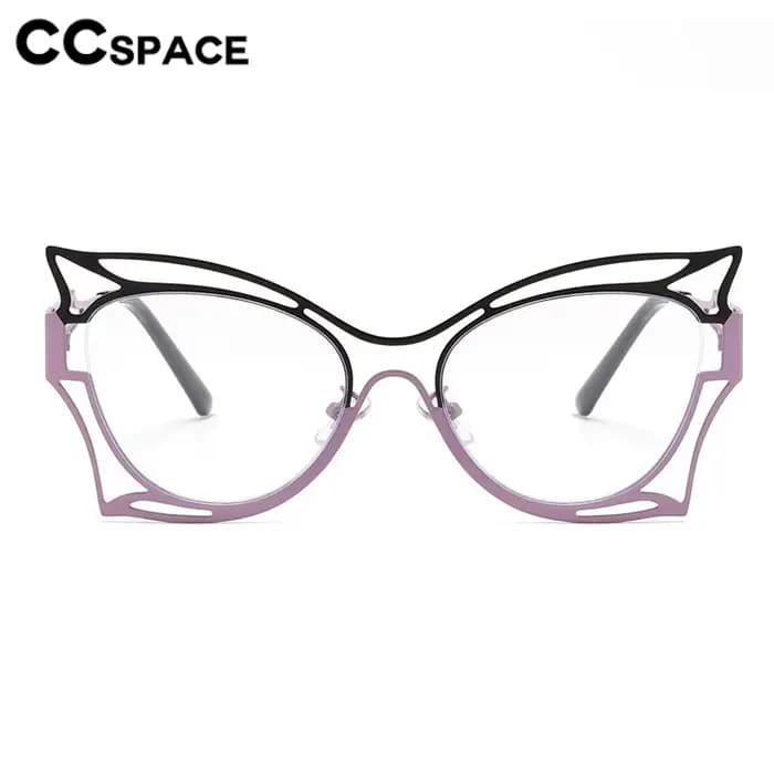 Lunettes papillon ajourées pour femmes