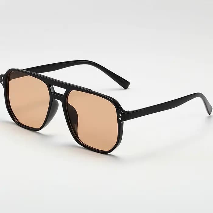 Lunettes de soleil carrées rétro pour hommes et femmes