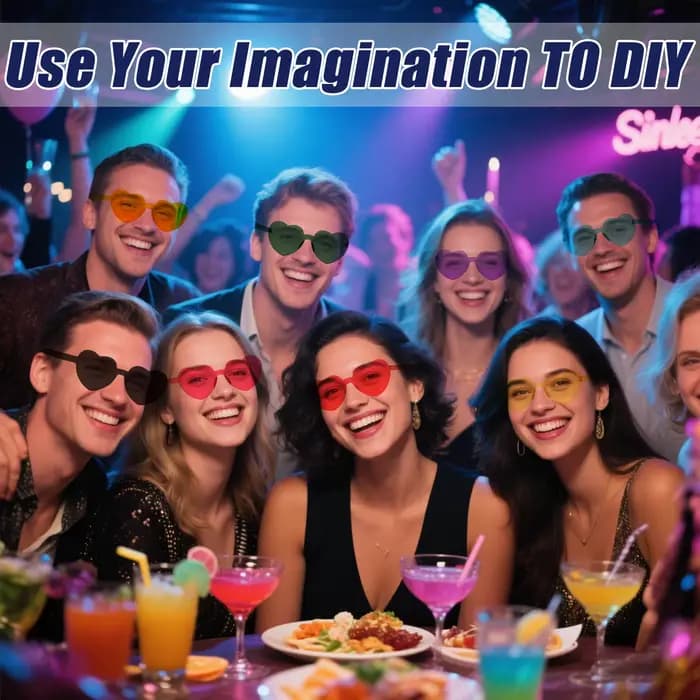 16-160 pièces lunettes de soleil de mariage personnalisées lunettes de soleil coeur personnalisées avec stylos de peinture pour adultes bricolage cadeaux de fête d'anniversaire de mariage