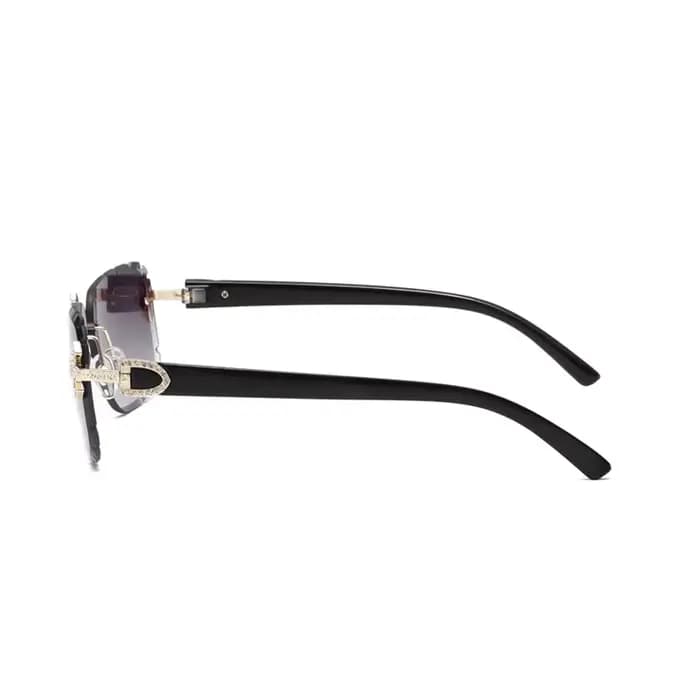 Nouvelles lunettes de mode sans monture pour hommes et femmes