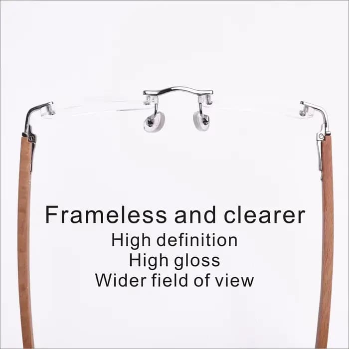Lunettes de lecture sans monture pour hommes