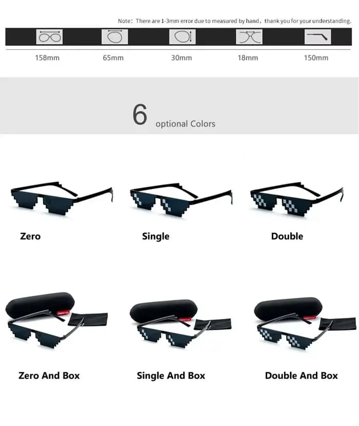 Deal With It lunettes Thug Life