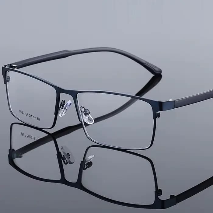 Monture de lunettes en titane pour hommes