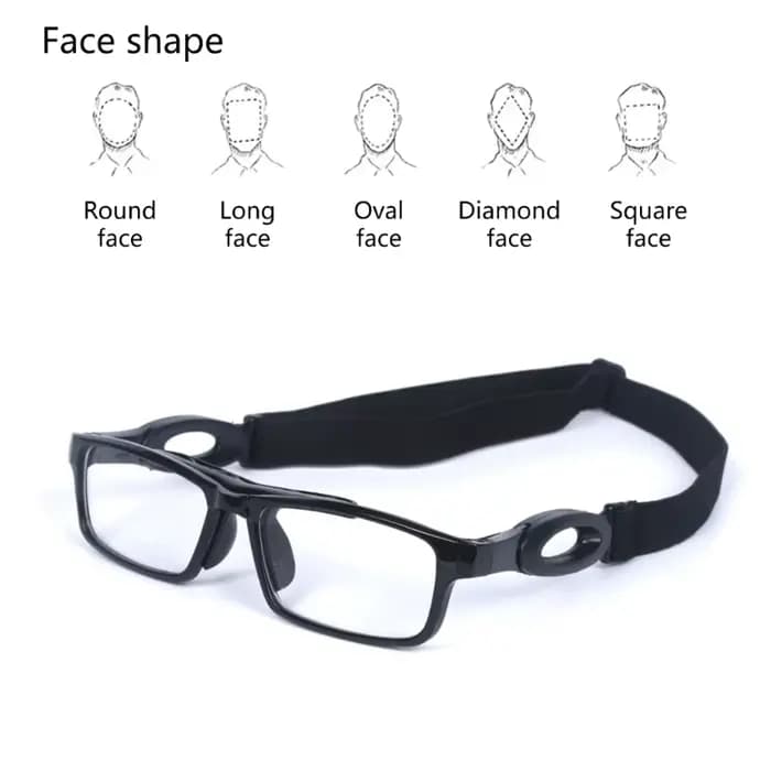 Lunettes de sport anti-collision