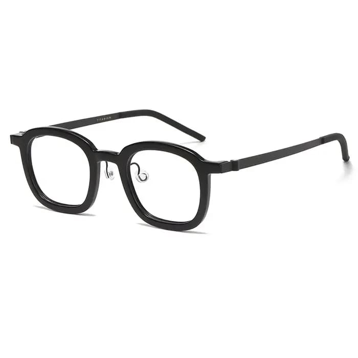 Marque de luxe concepteur hommes Vintage IP titane acétate lunettes femmes grand carré optique myopie lentilles