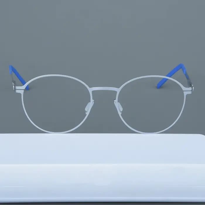 Tona-Lunettes Rondes Ultralégères Sans Vis pour Homme et Femme
