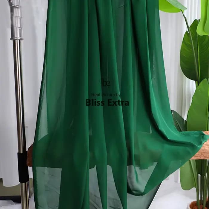 Tissu en mousseline de soie vert avocat Olive, Georgette drapée pour jupe, chemise, robe, décoration, vêtements de bricolage faits à la main, large 150cm