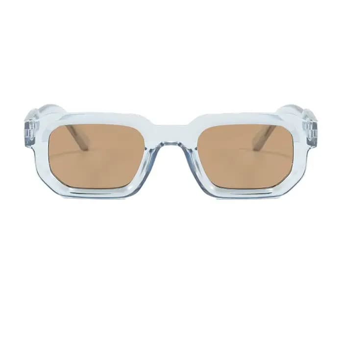 Nouvelles lunettes de soleil vintage à monture rectangulaire pour hommes
