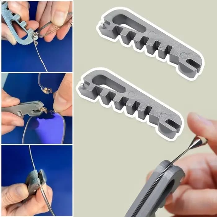 Outil de réparation de lunettes - Portable pour la maison/Soins des yeux - Compatible